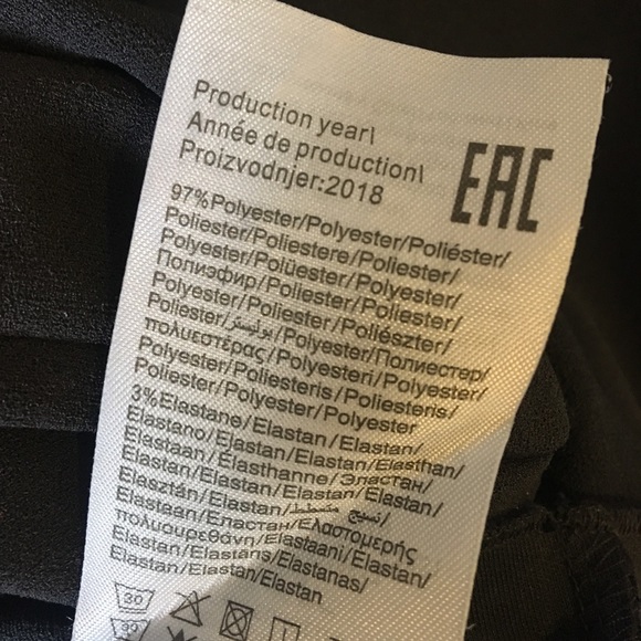 Noisy May Rosalinda Bodysuit Black V Neck - Picture 6 of 7